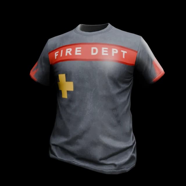 Fire Department uniform designed with the FiveM EUP Maker